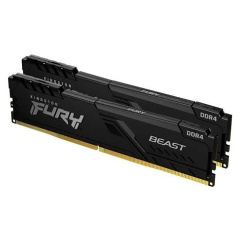 Memória RAM KINGSTON Fury Beast (2 x 8 GB - 3200 MHz - CL 16 - Preto)