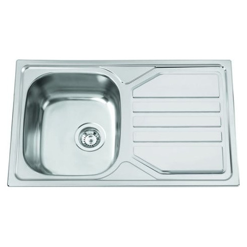 Lava Loi&ccedil;a RODI Okio Line 80 Flat Polido (A&ccedil;o inox. - 16 x 80 x 50 cm)