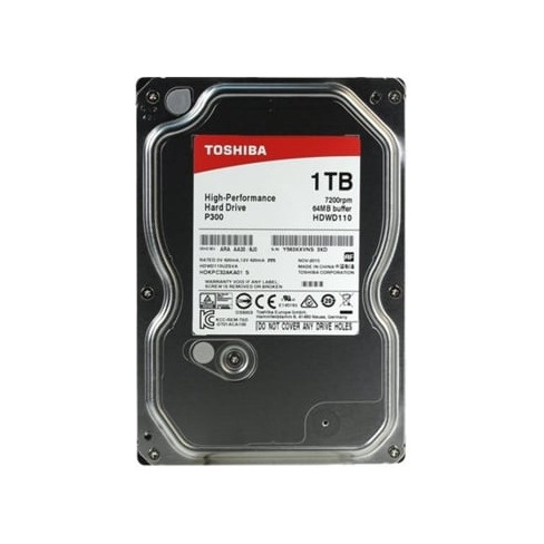 Disco HDD Interno TOSHIBA HDWD110UZSVA (1 TB - SATA - 7200 RPM)