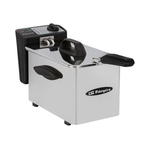 Fritadeira Semi-Profissional ORBEGOZO FDR25 (2.5 kg - Inox)