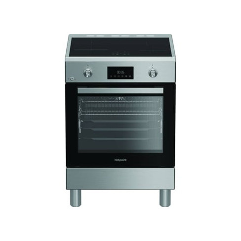 Fogão HOTPOINT H6I8LMSAX (78 L - Indução - 60 cm - Inox)
