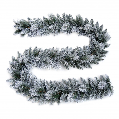 Grinalda de natal nevada Wanda 270 cm