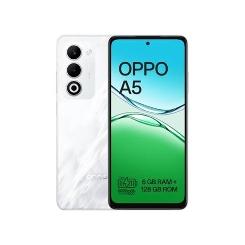 Smartphone OPPO A5 (6.67'' - 6 GB - 128 GB - Branco)