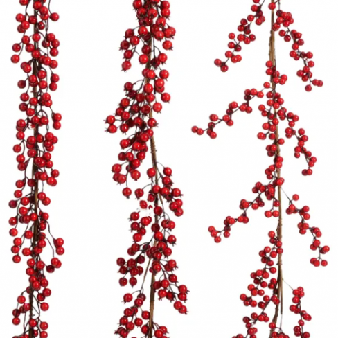 GRINALDA BAGAS 180CM VERMELHO