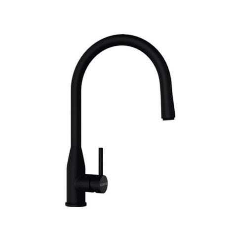 Torneira de Cozinha SCHOCK Bica Extensível (Preto Puro)