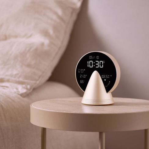 Lexon - Despertador Conic Clock (golden honey)