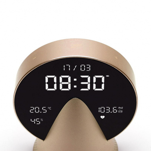 Lexon - Despertador Conic Clock (golden honey)