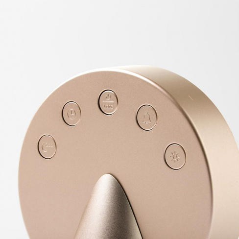 Lexon - Despertador Conic Clock (golden honey)