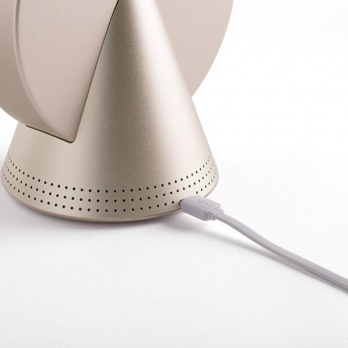 Lexon - Despertador Conic Clock (golden honey)