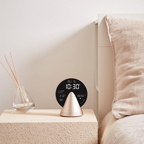 Lexon - Despertador Conic Clock (golden honey)