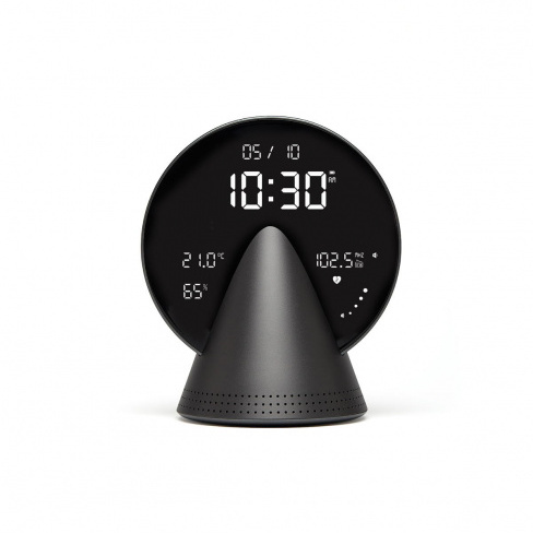 Lexon - Despertador Conic Clock (platinum grey)