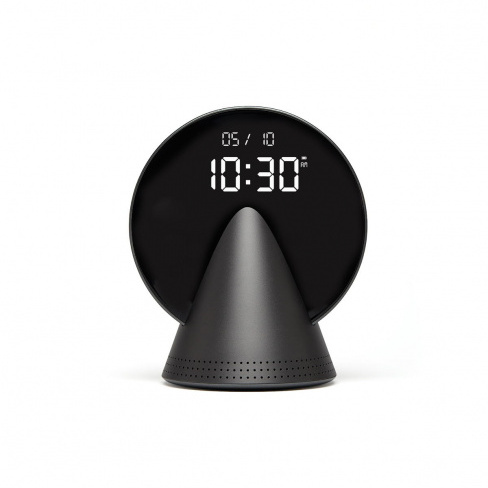 Lexon - Despertador Conic Clock (platinum grey)