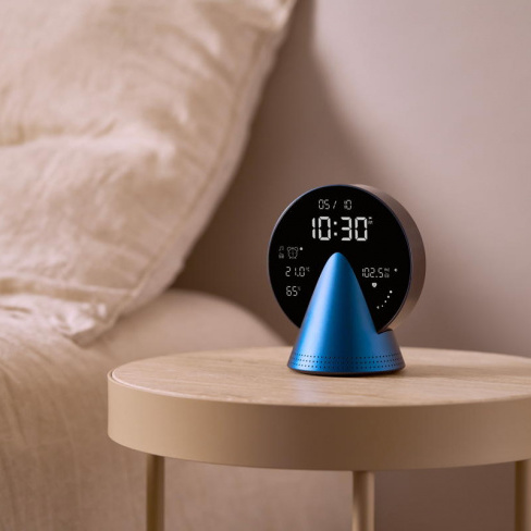 Lexon - Despertador Conic Clock (lapis blue)