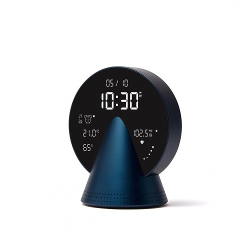 Lexon - Despertador Conic Clock (lapis blue)