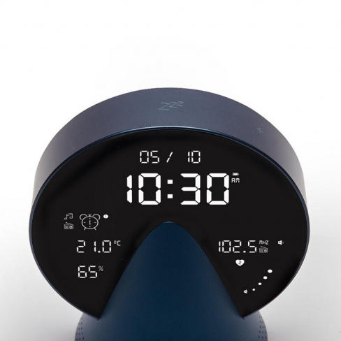Lexon - Despertador Conic Clock (lapis blue)