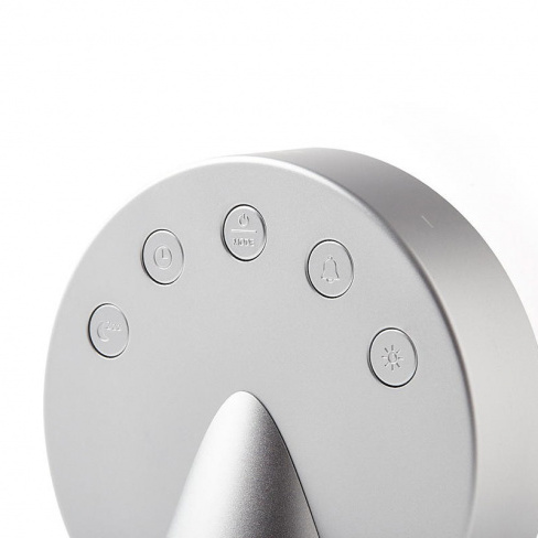 Lexon - Despertador Conic Clock (glacier alu)