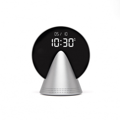 Lexon - Despertador Conic Clock (glacier alu)