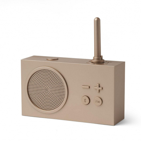 Lexon - Rádio FM Tykho 3 (matte gold)