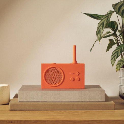 Lexon - Rádio FM Tykho 3 (matte orange)