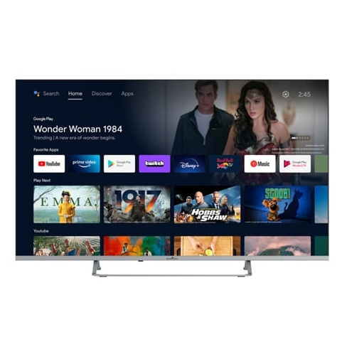 TV SMART TECH LE-50V3 (QLED - 50'' - 127 cm - 4K Ultra HD - Smart TV)