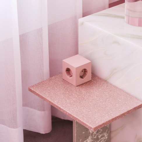 AVOLT - Carregador AC Square 1 (1.8m new pink)