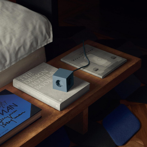 AVOLT - Carregador AC Square 1 (1.8m shark blue)