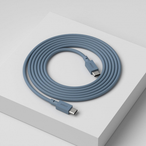 AVOLT - Cabo USB-C - USB-C 2m (shark blue)