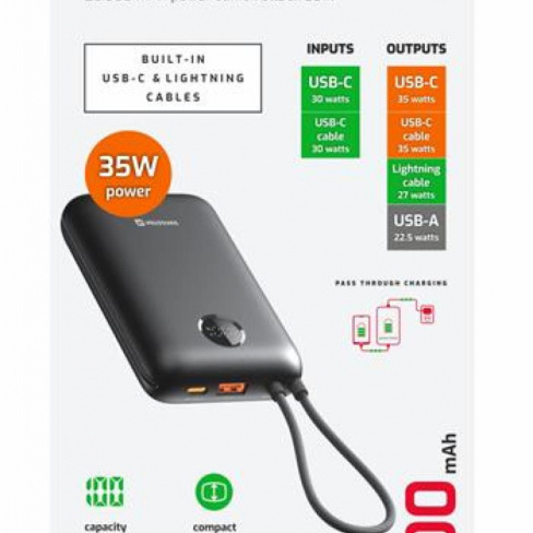 Swissten - Powerbank VoltBox 35W 20.000mAh