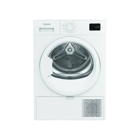 Máquina de Secar Roupa INDESIT CYD84DWWSPT (8 kg - Bomba de Calor - Branco)