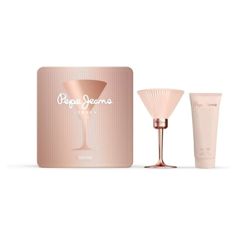 Coffret de Perfume PEPE JEANS Addictive For Her Eau de Parfum (80 ml)