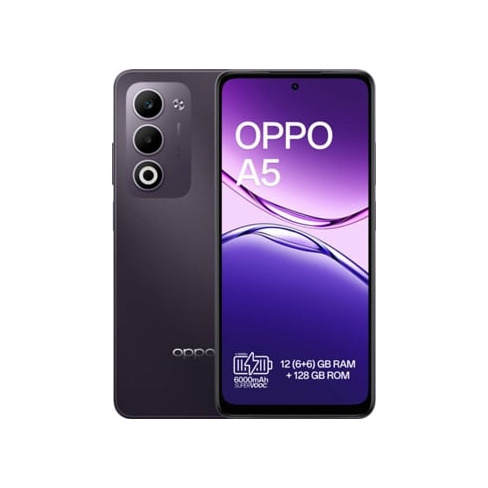 Smartphone OPPO A5 (6.67'' - 6 GB - 128 GB - Preto Nébula)
