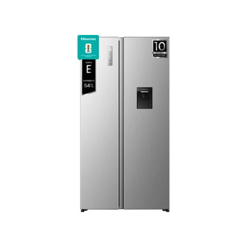 Frigorífico Americano SBS HISENSE RS3P558NMIE (No Frost - 178.6 cm - 541 L - Ci