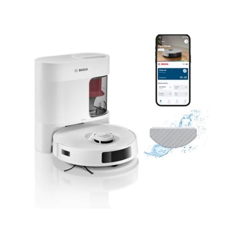 Aspirador Robô BOSCH Spotless Advance+ BCRD2W + Base Autodust (Autonomia: 160 m