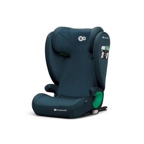 Cadeira Auto KINDERKRAFT Junior Fix 2 I-Size Harbor Blue 15-36 kg - 100-150 cm -