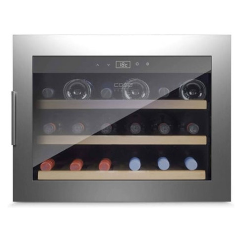 Cave de Vinho CASO WineSafe 18 EB (18 Garrafas - Inox)