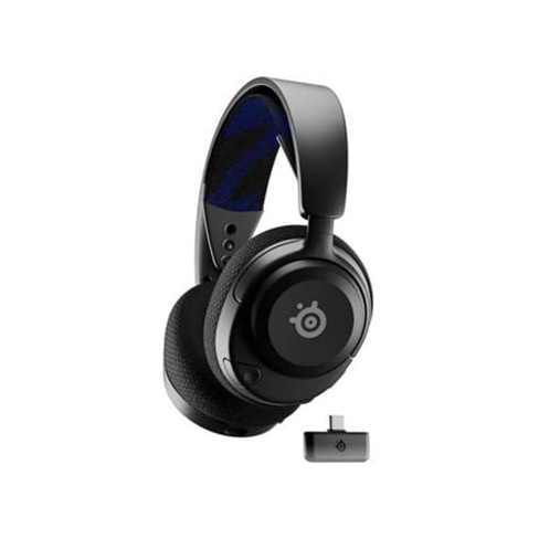 Auscultadores Gaming STEELSERIES ARCTIS NOVA 4P WIRELESS (Over Ear - Preto)