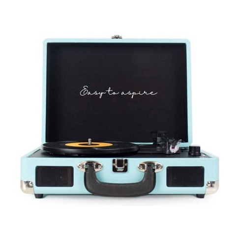 Gira-Discos PRIXTON VC400 Azul (Manual - Velocidade: 33 1/3 - 45 - 78)