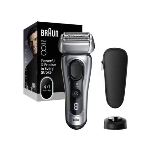 Máquina de Barbear BRAUN Series 8 8617S (Autonomia 60 min - Recarregável)