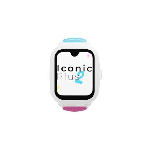 Relógio Iconic Plus 2 com GPS e chamada - Color pop