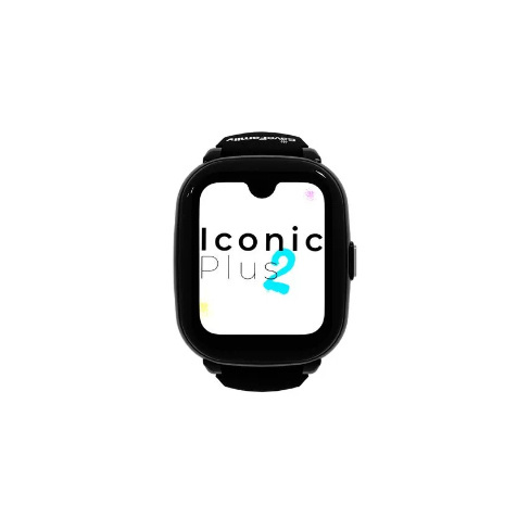 Relógio Iconic Plus 2 com GPS e chamada - Gotham Black