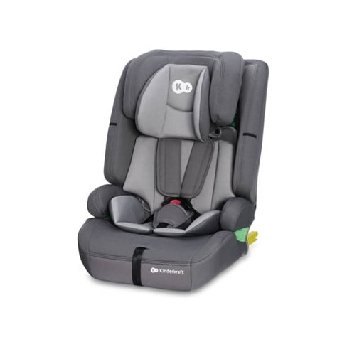 Cadeira Auto KINDERKRAFT Safety Fix 2 I-Size Grey (9-36 kg - 76-150 cm - Grupo 1