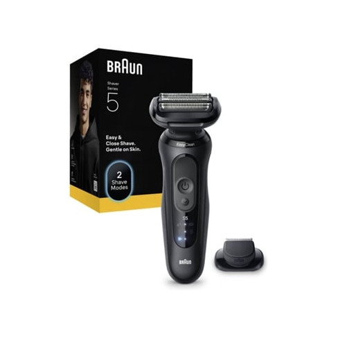 Máquina de Barbear BRAUN Série 5 52-N1200S (Autonomia 60 min - Recarregável)