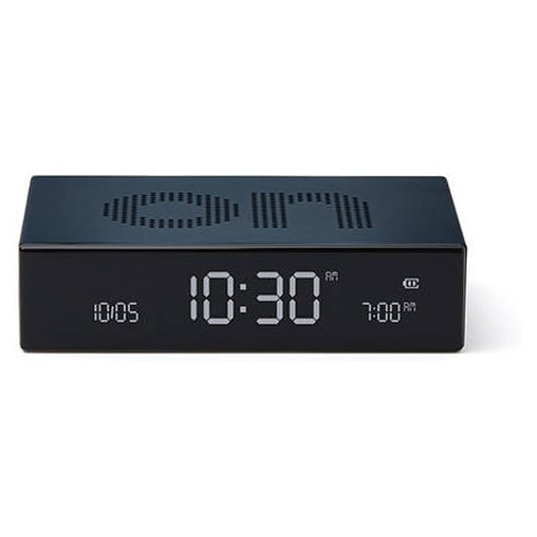 Relógio Despertador LEXON Flip Premium (Digital - Azul escuro)