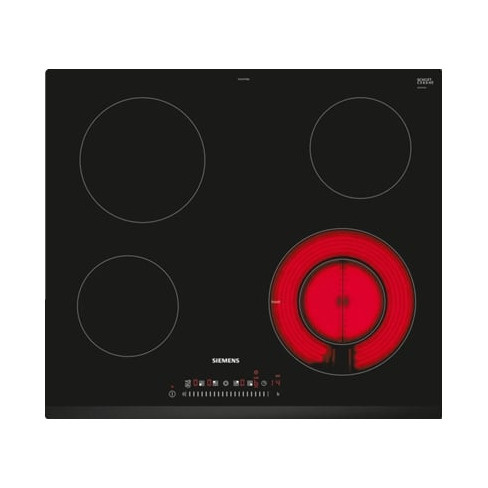 Placa de Vitrocerâmica SIEMENS ET631FFP8E (Elétrica - 60 cm - Preto)