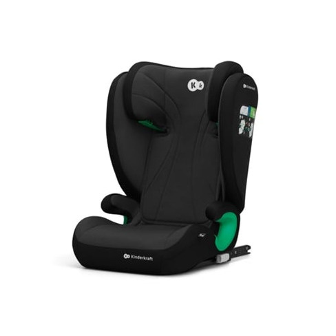 Cadeira Auto KINDERKRAFT Junior Fix 2 I-Size Graphite Black (15-36 kg - 100-150