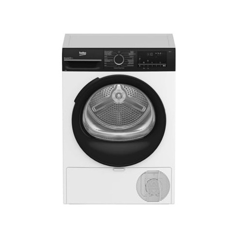 Máquina de Secar Roupa BEKO BM3T49240W (9 kg - Bomba de Calor - Branco)