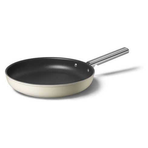 Frigideira Antiaderente Alum&iacute;nio 30cm Creme SMEG emb. 1 un