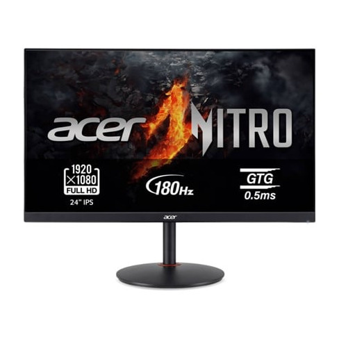 Monitor Gaming ACER Nitro XV240YM3 (23.8'' - Led IPS  - Full HD - 180 Hz - 0.5