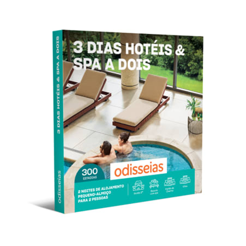 3 Dias Hot&eacute;is & Spa a Dois | 300 Hot&eacute;is &agrave; Escolha