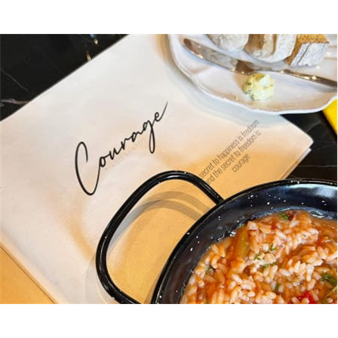 Cozinha de Autor para Dois: Menu Degustação com 4 Momentos | Courage - Aveiro